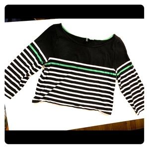 Striped Crop Top
